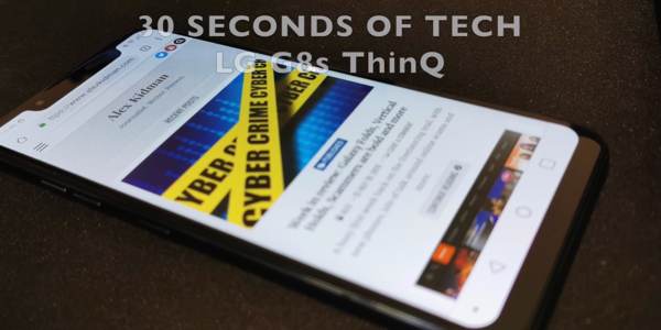 30 Seconds Of Tech: LG G8s ThinQ