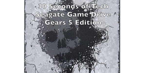 30 Seconds of Tech: Seagate Game Drive for Xbox Gears 5 Edition