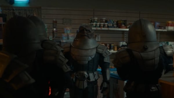 We are the most fearsome clone race in the rapidly diminishing universe. Of course we have time to stuff around in corner shops. 