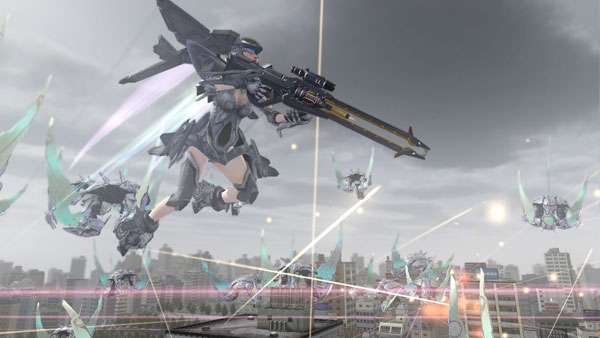 Earth Defense Force 2025: Stripperiffic armour. This one isn't played for comedy, though.