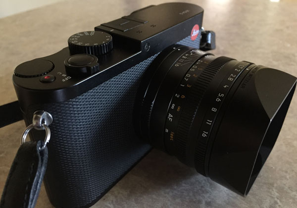 What I really needed was a Leica Q to take photos of the Leica Q with...